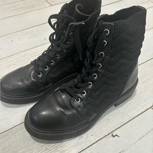 Black Leather Boots